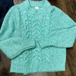 Mint green sweater women’s size L large, A New Day by Target
